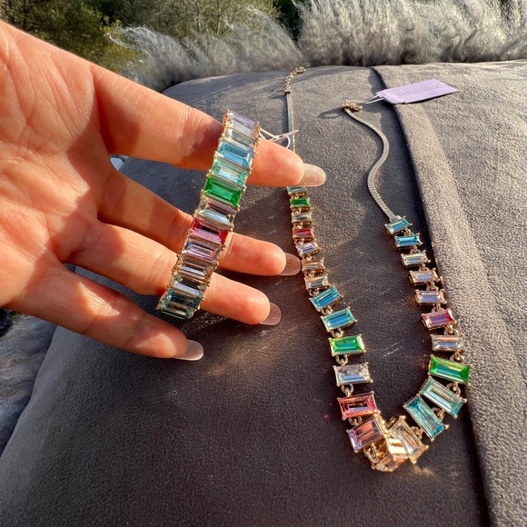 Rainbow Sunset Necklace & bracelet sets bella&jack - Picture 9 of 16